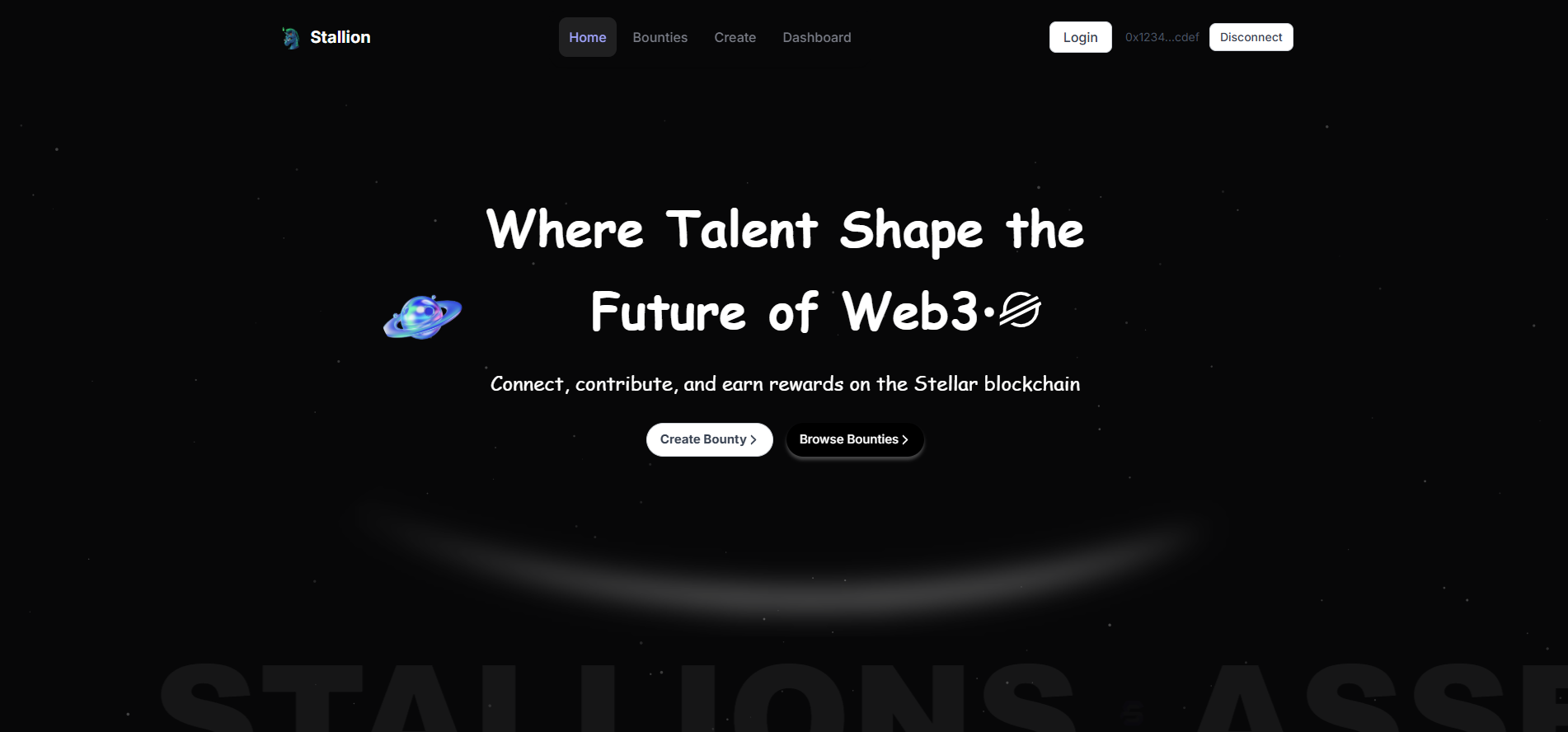 Stallion Bounty Website